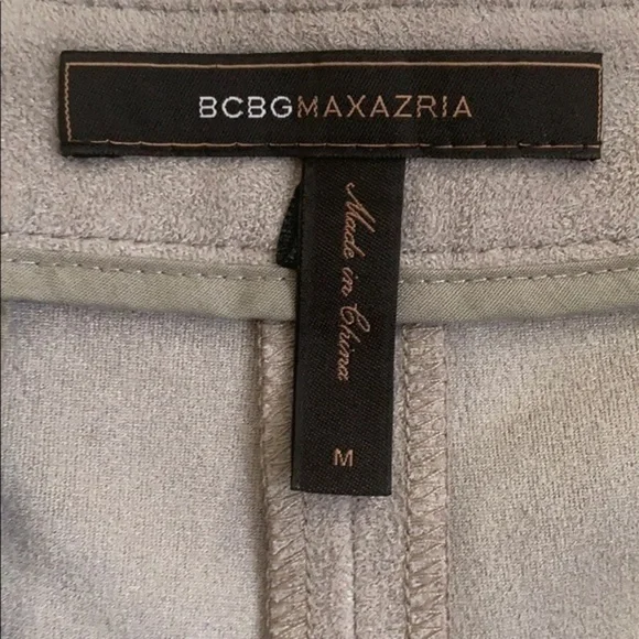 BCBG Maxazria Phillipa faux suede shorts. Medium